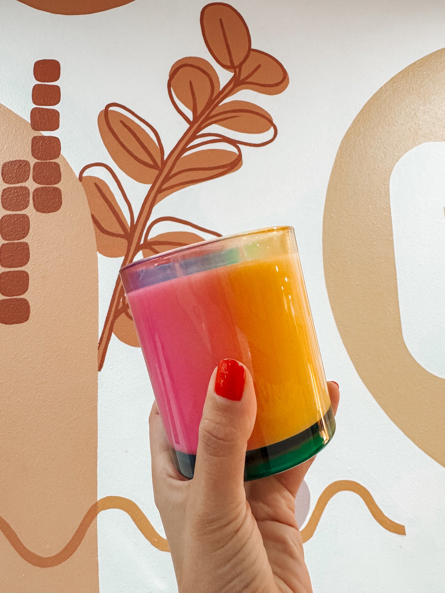 Rainbow Candle - Fruity Pebble Scent