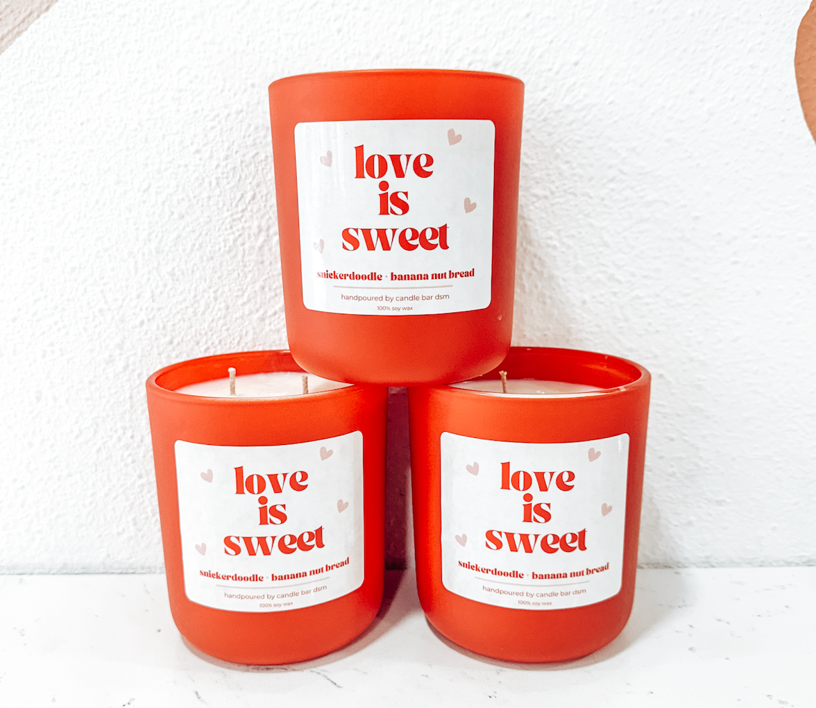 Love is Sweet Candle
