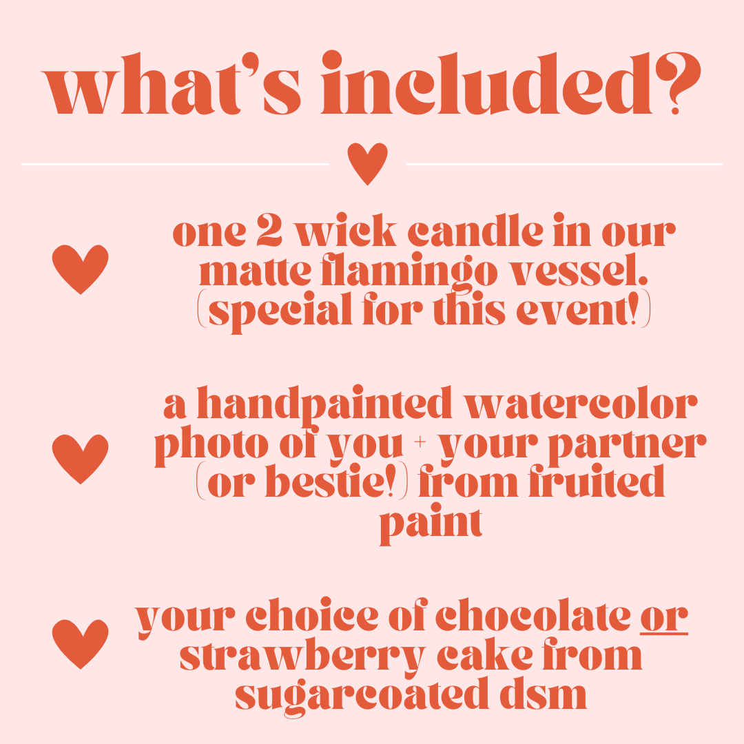 Valentine's Candle Pouring Event Ticket