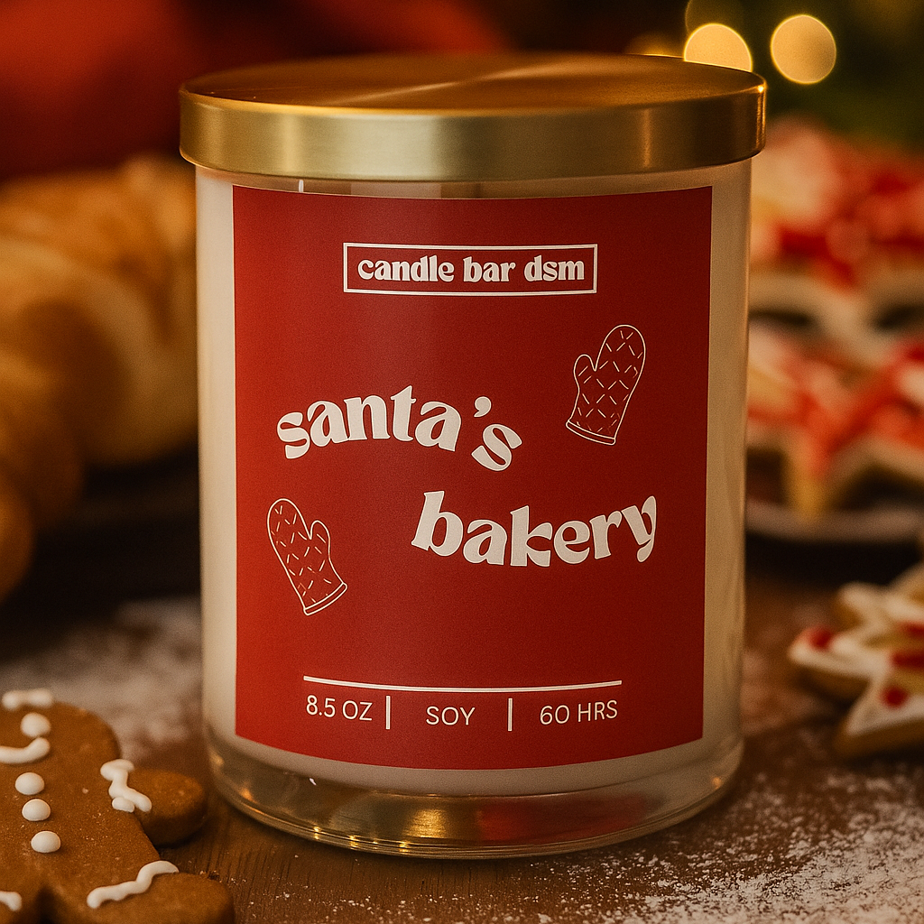 Santa's Bakery Candle