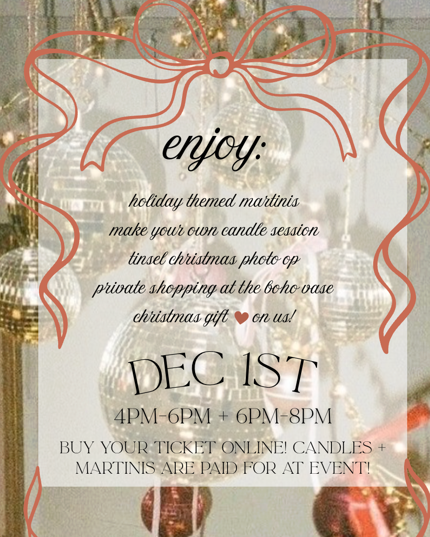 Tinsel + Tinis - Reservation Ticket Only